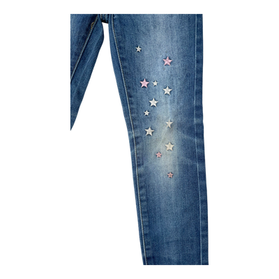 Levi's 710 super skinny jeans, star embroidery | 116/122cm