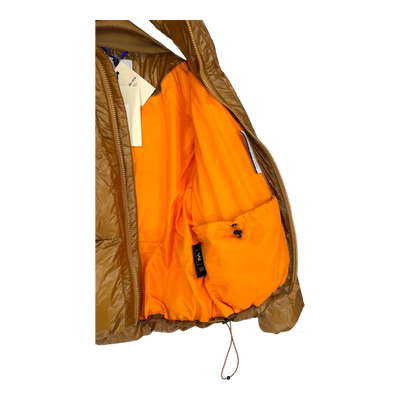 Embassy of Bricks and Logs lyon puffer jacket, shiny caramel | unisex S