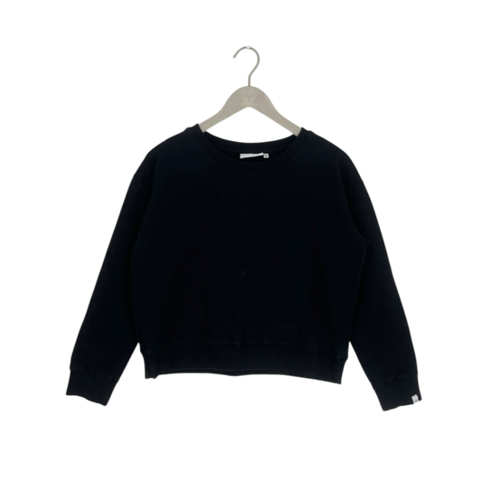 Nakoa cropped sweatshirt, black | woman M