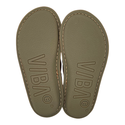 VIBAe Roma leather slippers, cognac brown | 39