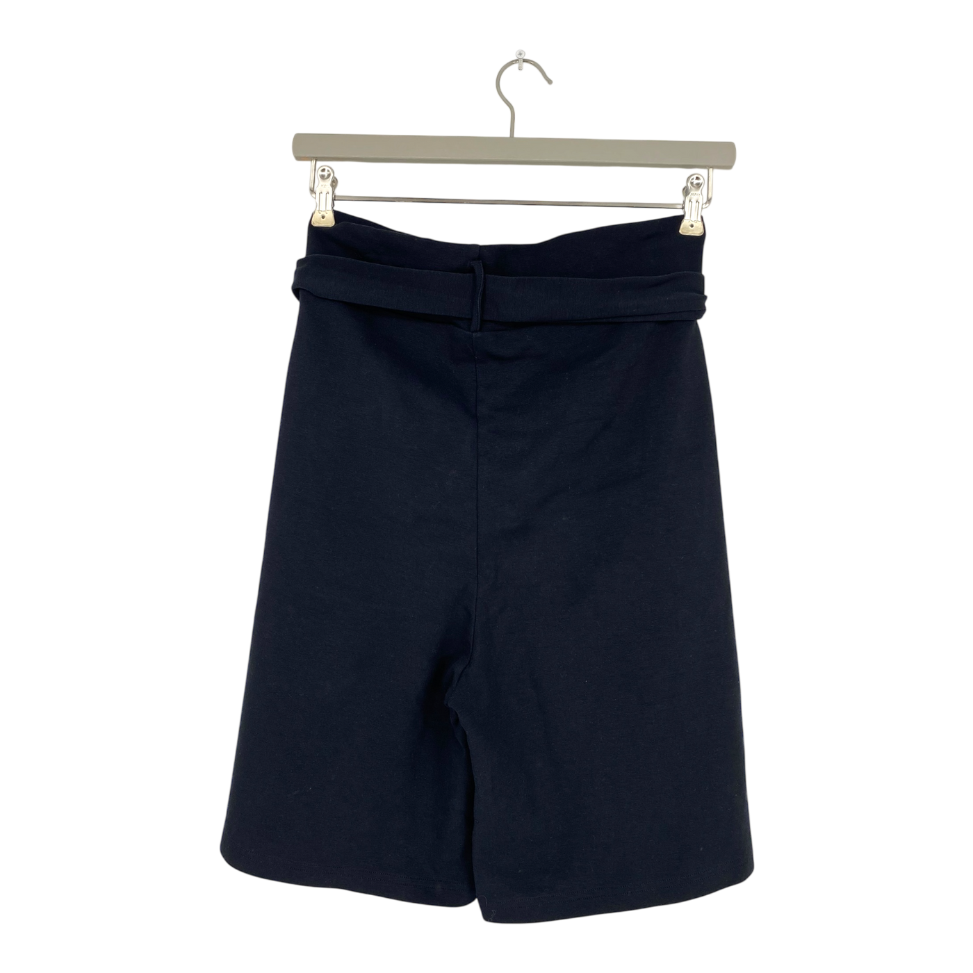 Toive belted sweat shorts, black | woman 2XL