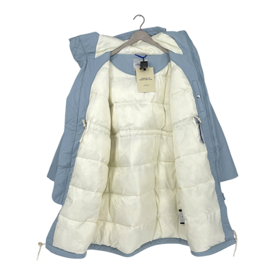Embassy of Bricks and Logs albury coat, light blue | woman S