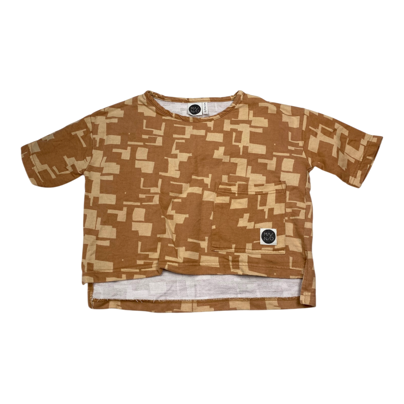 Mainio sweat t-shirt, beige | 98/104cm