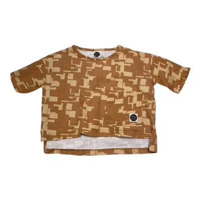 Mainio sweat t-shirt, beige | 98/104cm