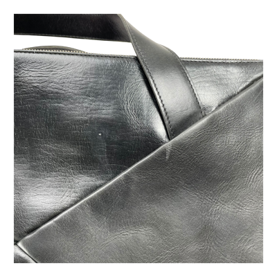 Harold's Bags leather messenger bag, black