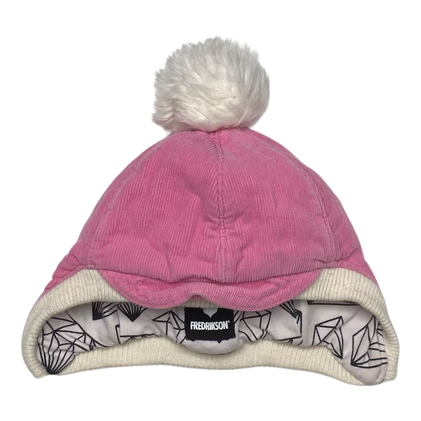 Metsola winter hat, pink | 1-2y