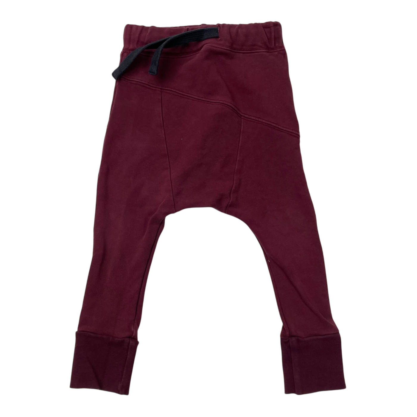 Kaiko sweat pants, wine red | 86/92cm