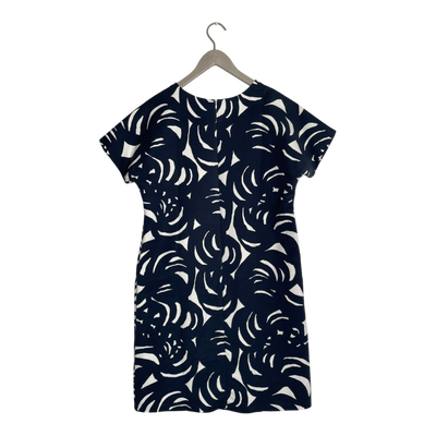 Marimekko Moma dress, white/midnight blue | woman L