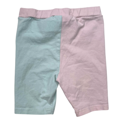 Gugguu biker shorts, misty rose/light blue | 92cm