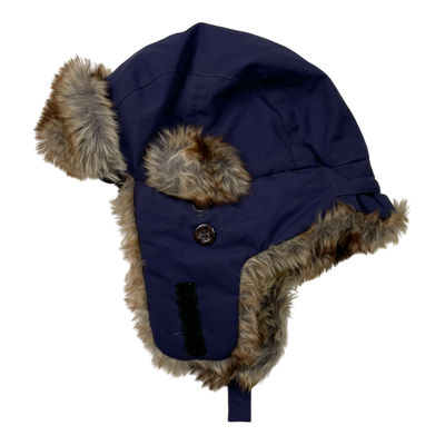 Isbjörn squirrel winter cap, midnight blue | 2-3y