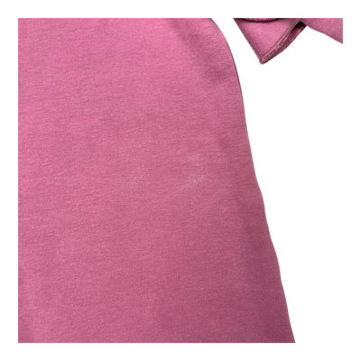 Gugguu frill sweat dress, pink | 80cm