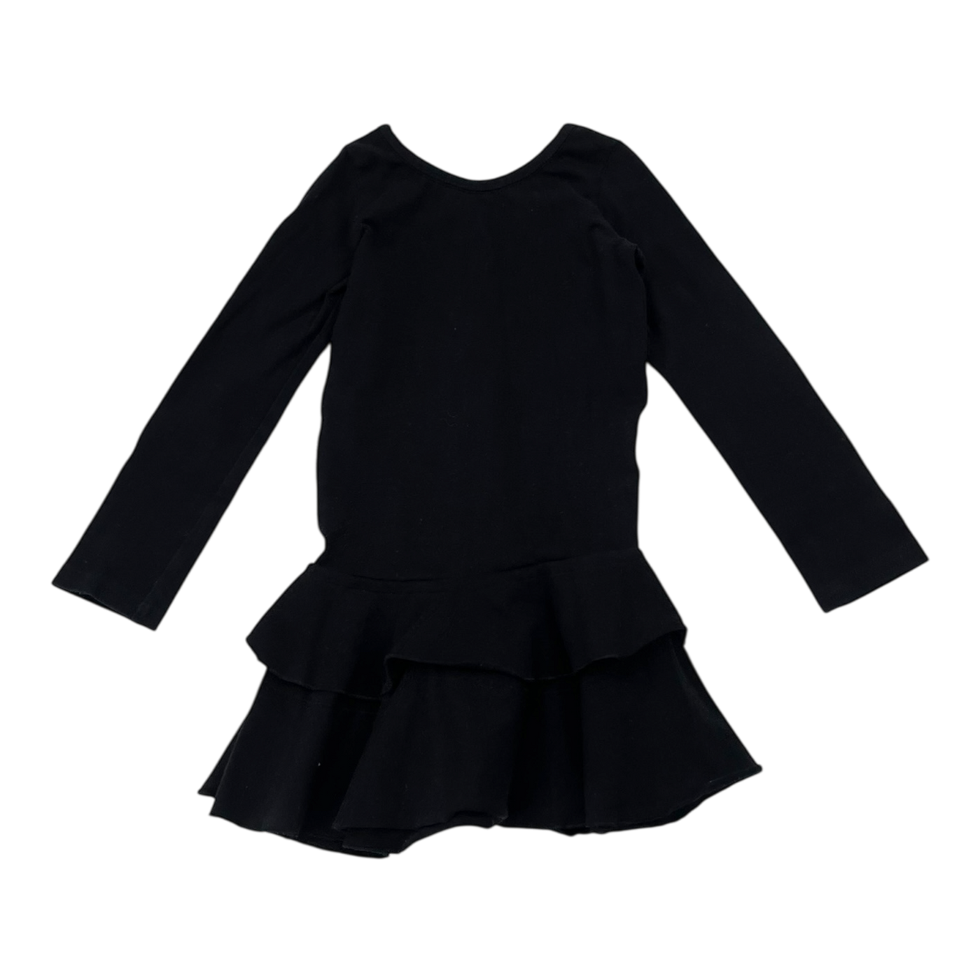 Gugguu frilla dress, black | 80cm