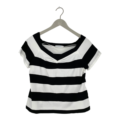 Marimekko x Ritva Falla t-shirt, stripes | woman XXL