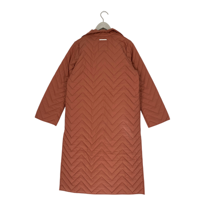 Embassy of Bricks and Logs dafni quilted coat, ocre | woman S