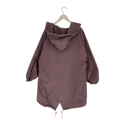 Embassy of Bricks and Logs bundaberg coat, plum | woman S