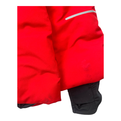 Reima vaattunki down winter jacket, red | 116cm