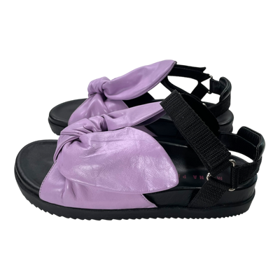 Minna Parikka Lulu Sandalen, lila/schwarz | 39