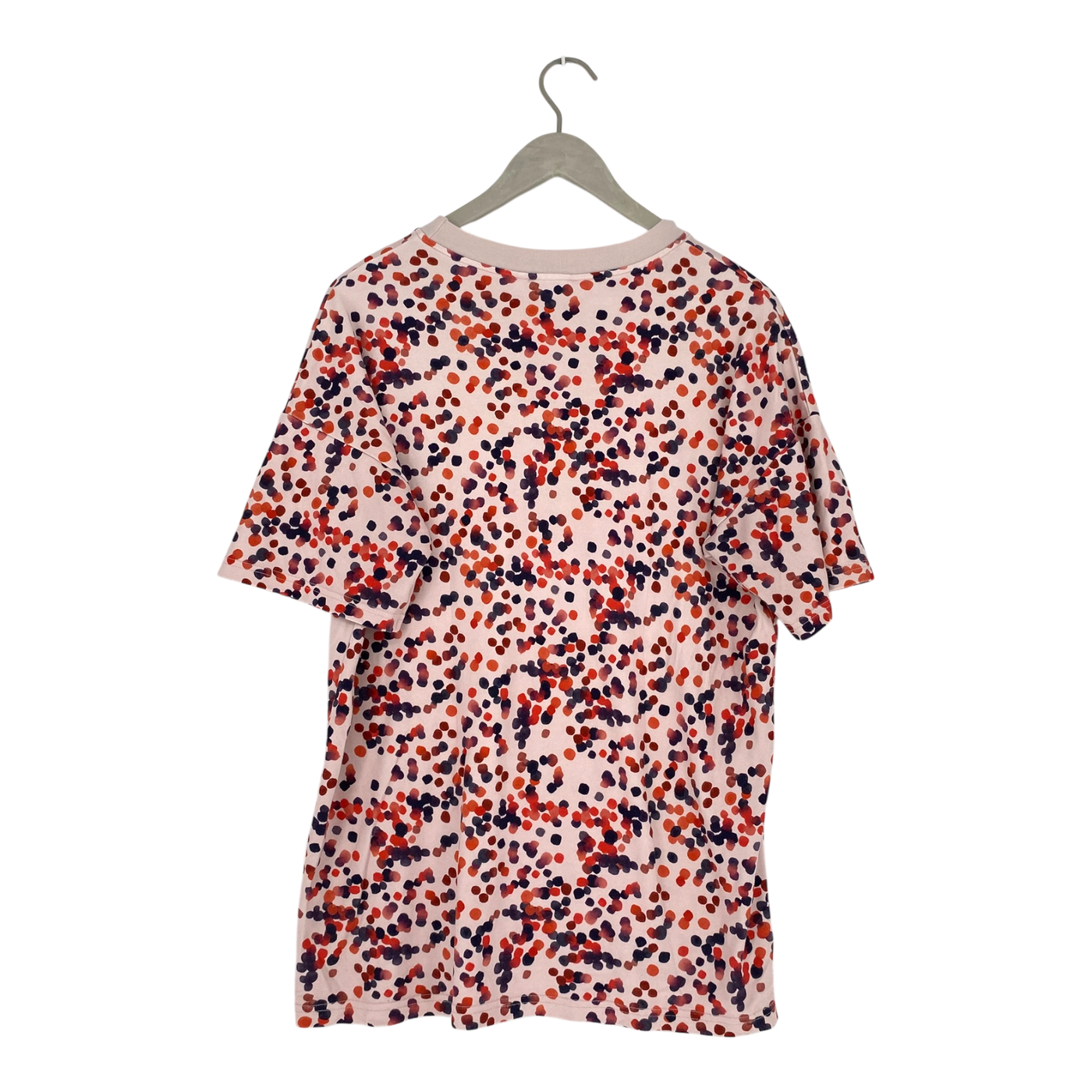 Riva Clothing t-shirt, pink dots | unisex M