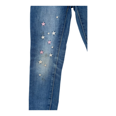 Levi's 710 super skinny jeans, star embroidery | 116/122cm