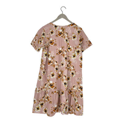 Kaiko ruffle t-shirt dress, pastel bouquet | woman M