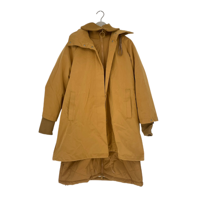 Embassy of Bricks and Logs Selma modular parka, earth | woman S