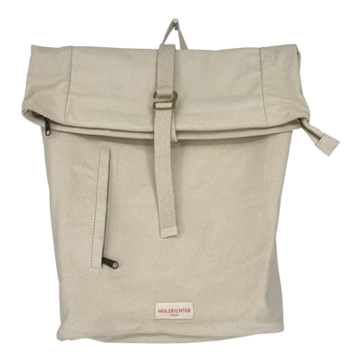 Holzrichter canvas backpack, cream