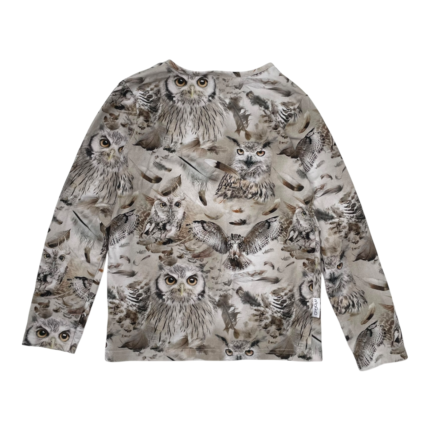 Gugguu shirt, owl | 128cm