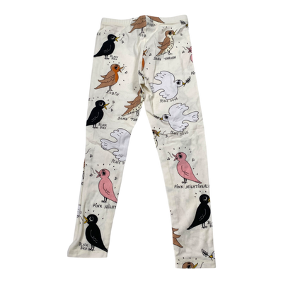 Mini Rodini leggings, birds | 104/110cm