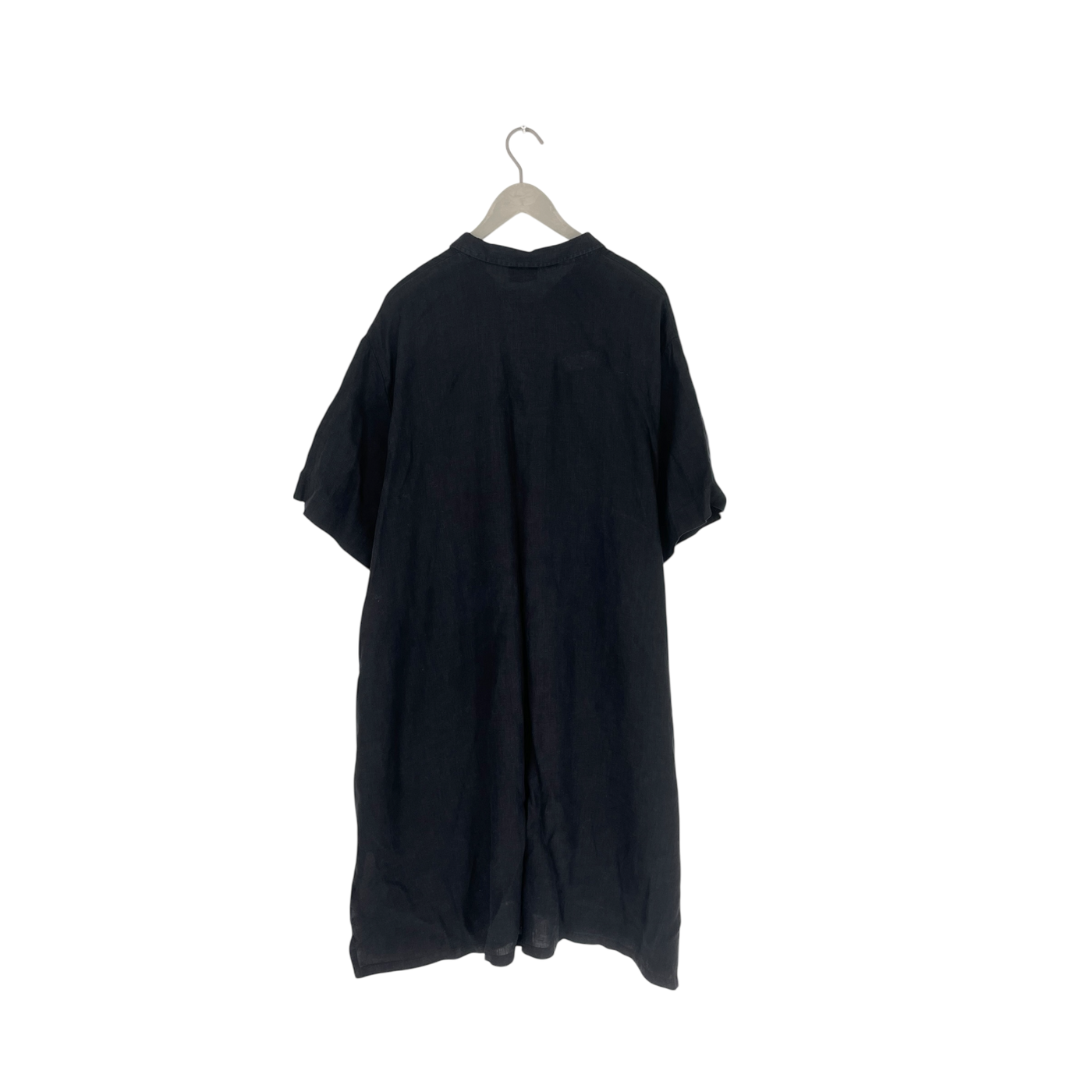 Aarre linen dress, black | woman 3XL