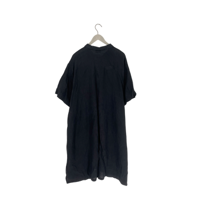Aarre linen dress, black | woman 3XL