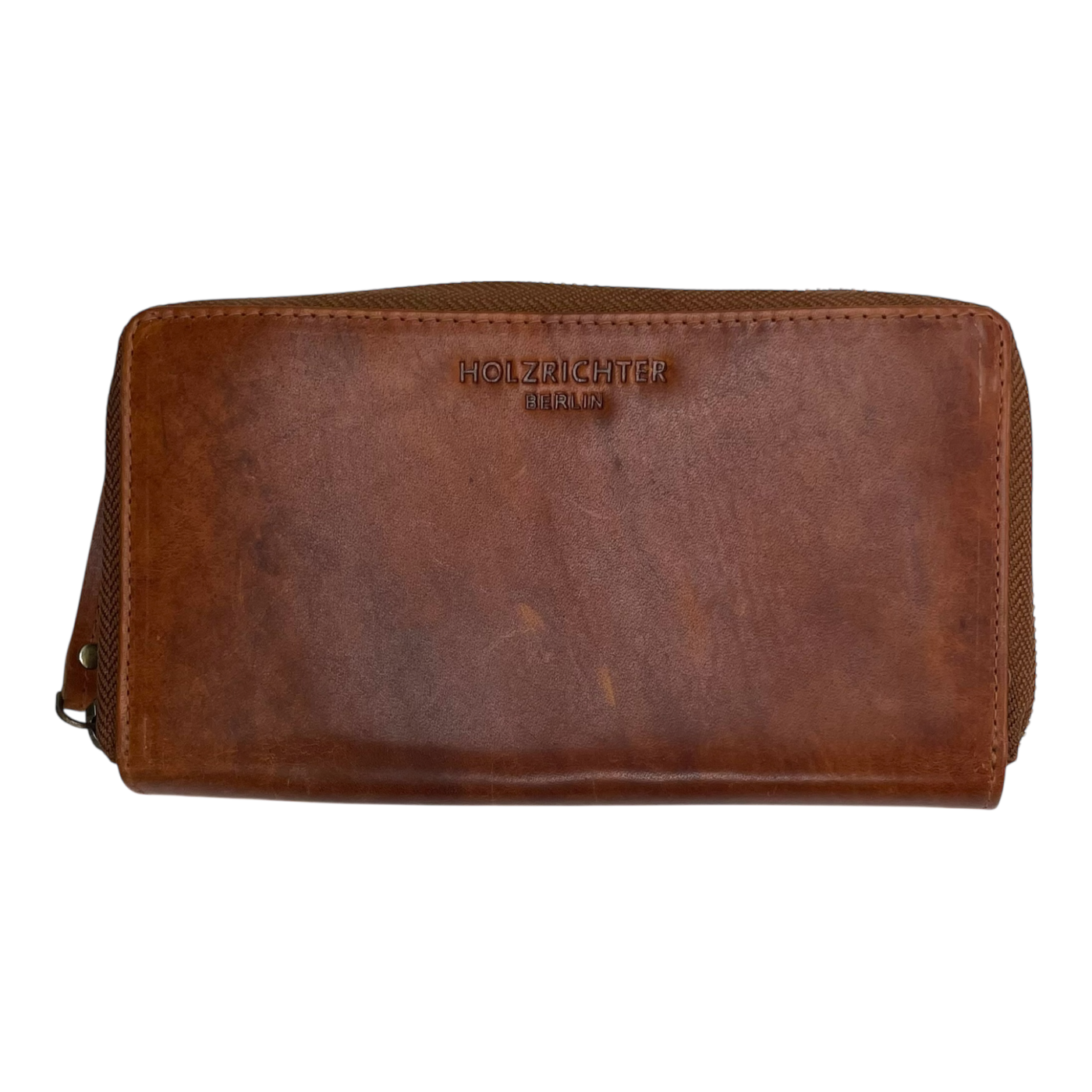 Holzrichter leather wallet, brown