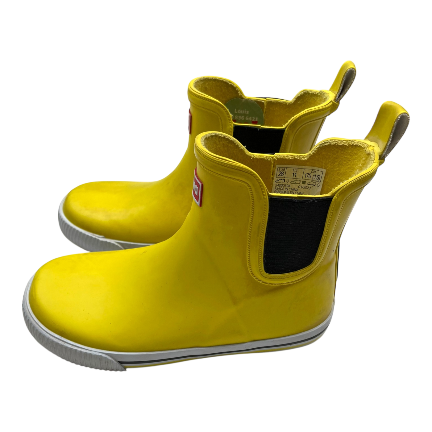 Reima ankles rain boots, yellow | 28