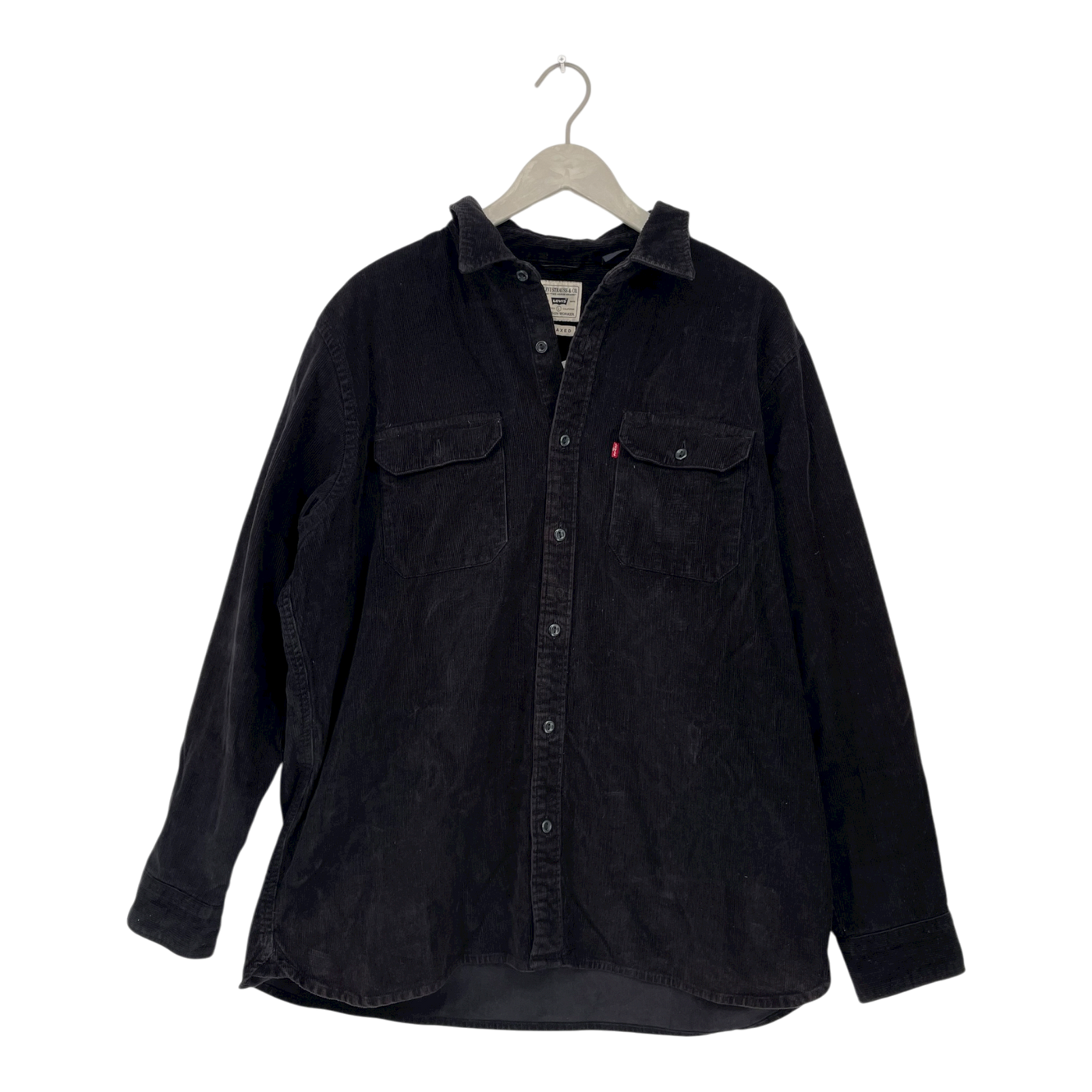Levi's corduroy shirt, black | unisex L