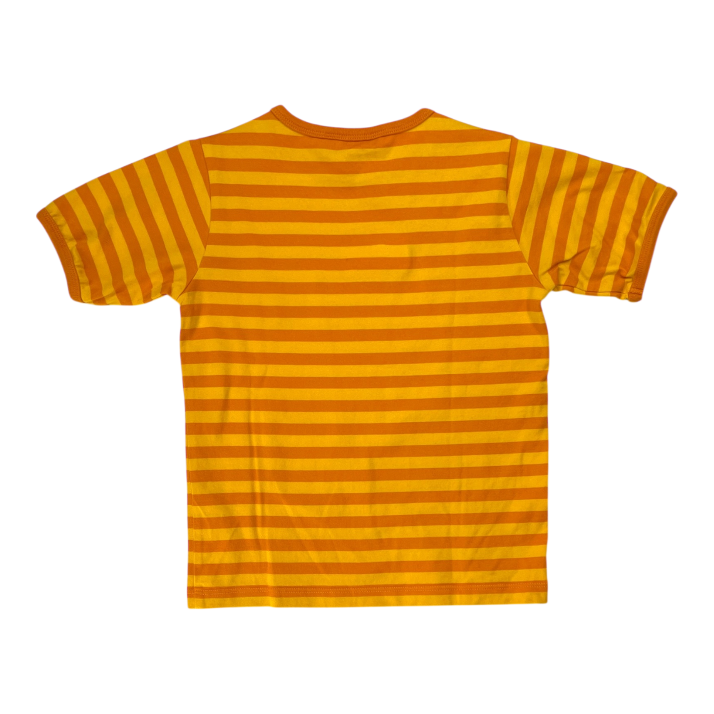 Marimekko stripe t-shirt, yellow | 116/122cm