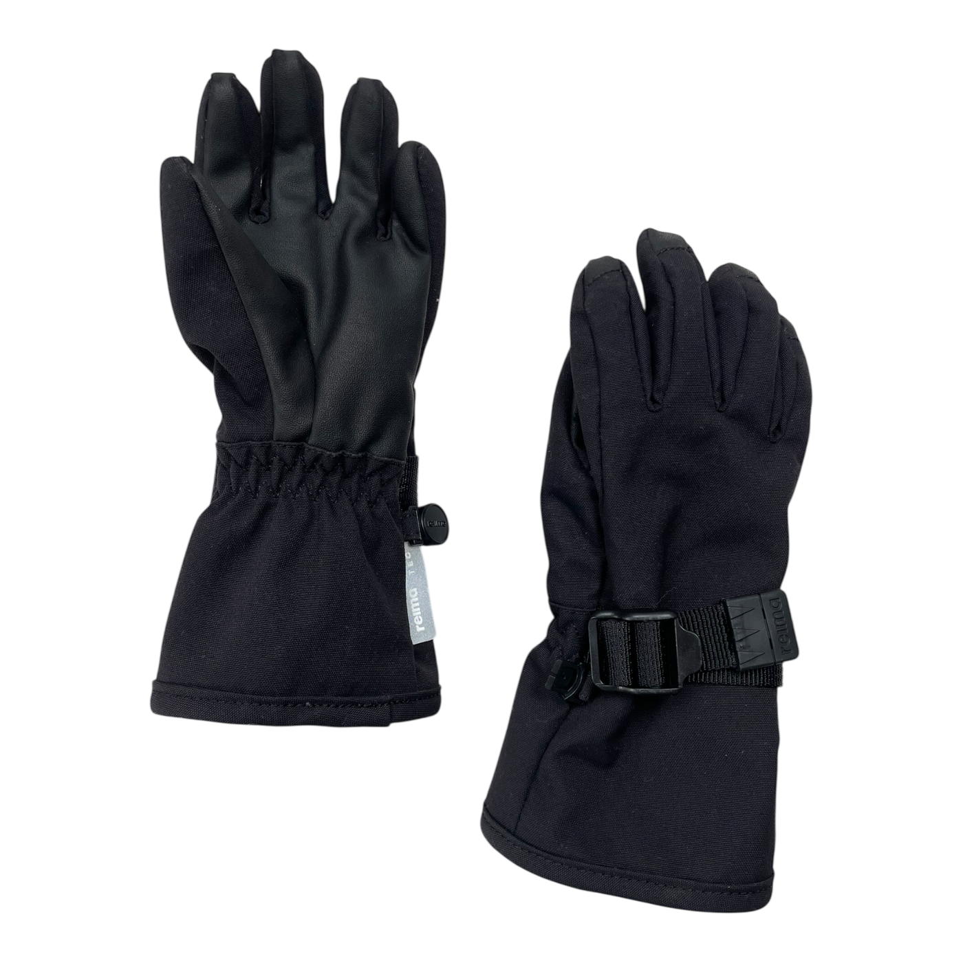 Reima pivo gloves, black | 2-4y