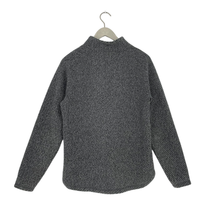 Varg abisko wool shirt, dark grey | woman M