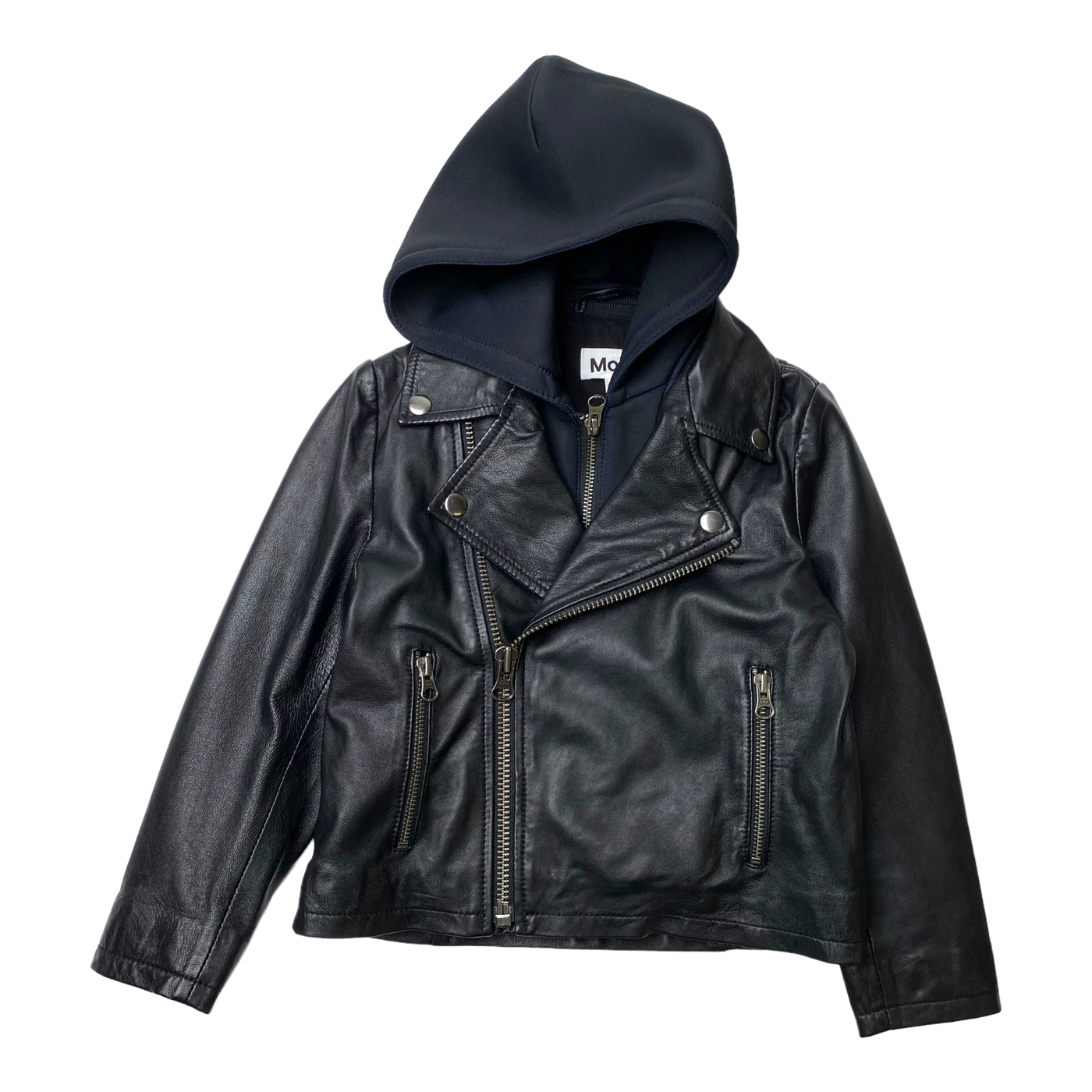 Molo holtti leather jacket, black | 110cm