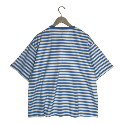 Marimekko kioski ensilumi, blue stripes | woman XXL