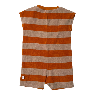 Mainio terry jumpsuit, stripe | 98/104cm