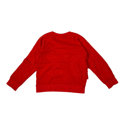 Mini Rodini sweatshirt, red | 104/110cm