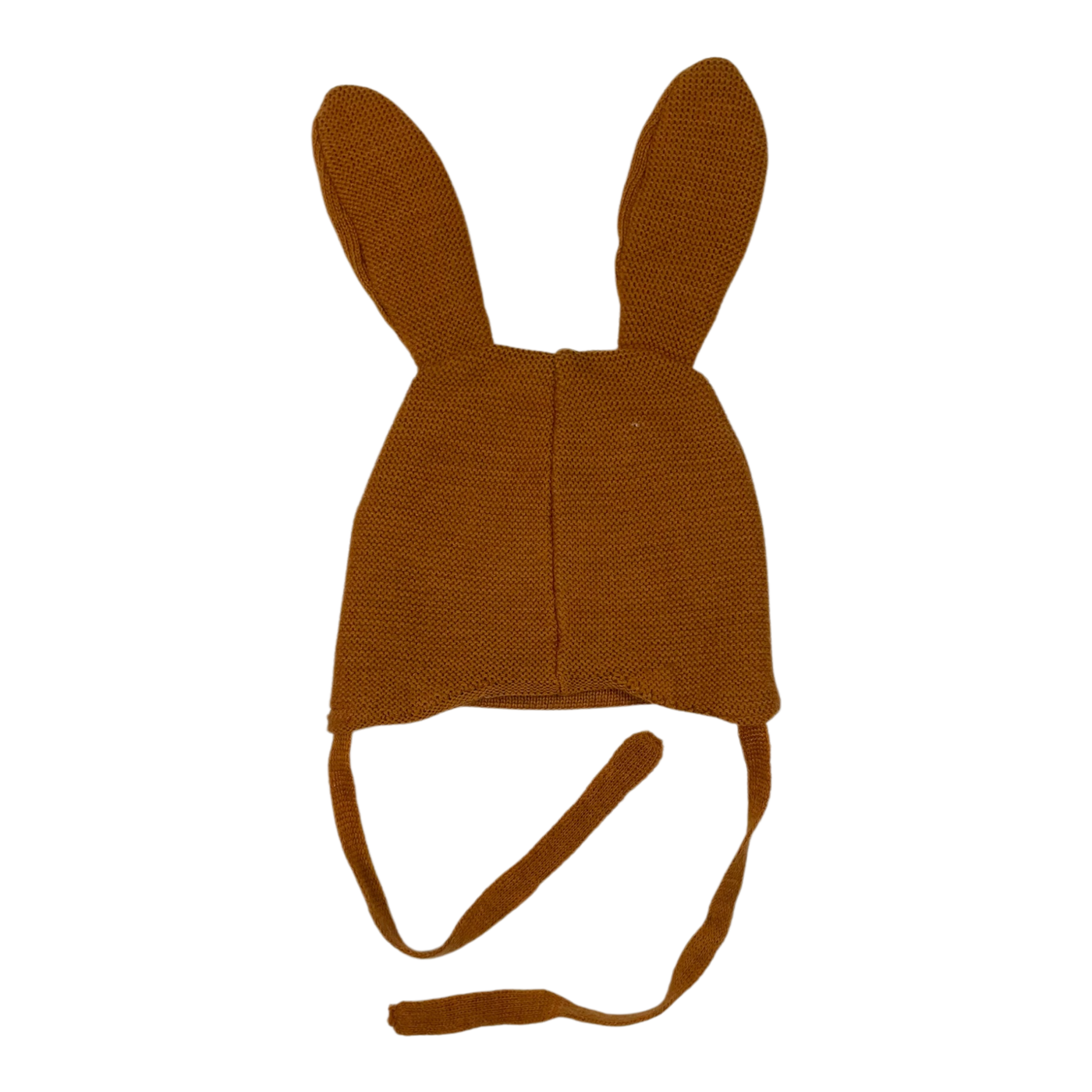 Metsola bunny ear beanie, caramel | 2-6m