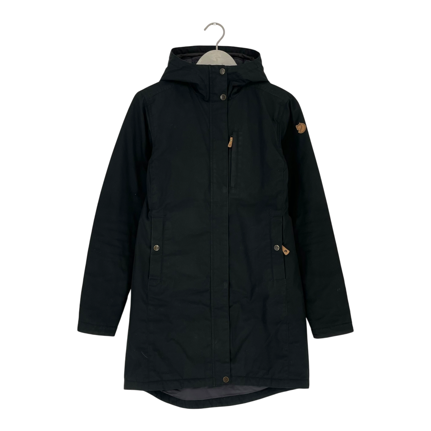 Fjällräven kiruna G-1000 padded parka, black | woman XS