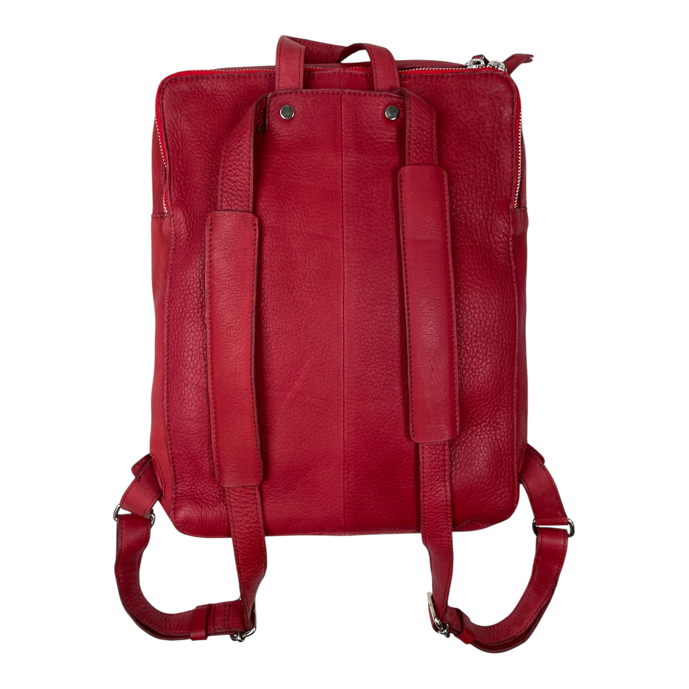 Harold's Bags duo backpack, red