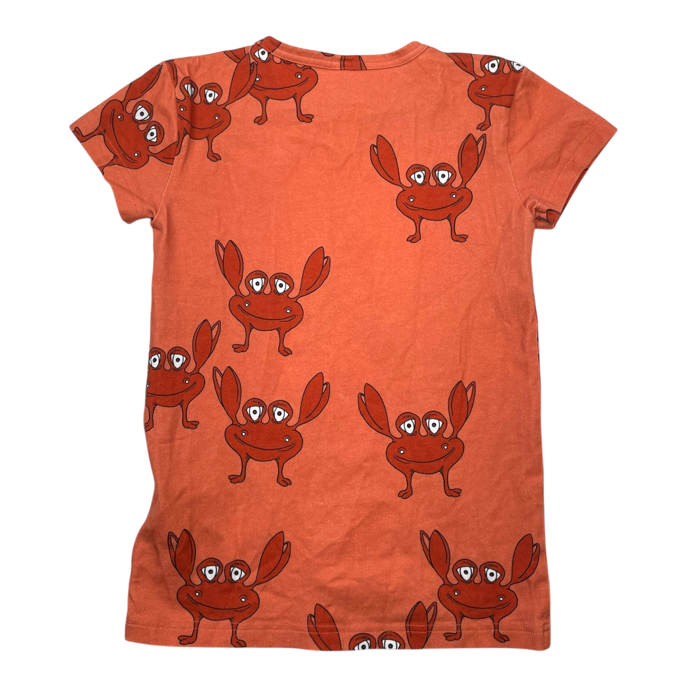 Blaa t-shirt, crab | 110/116cm