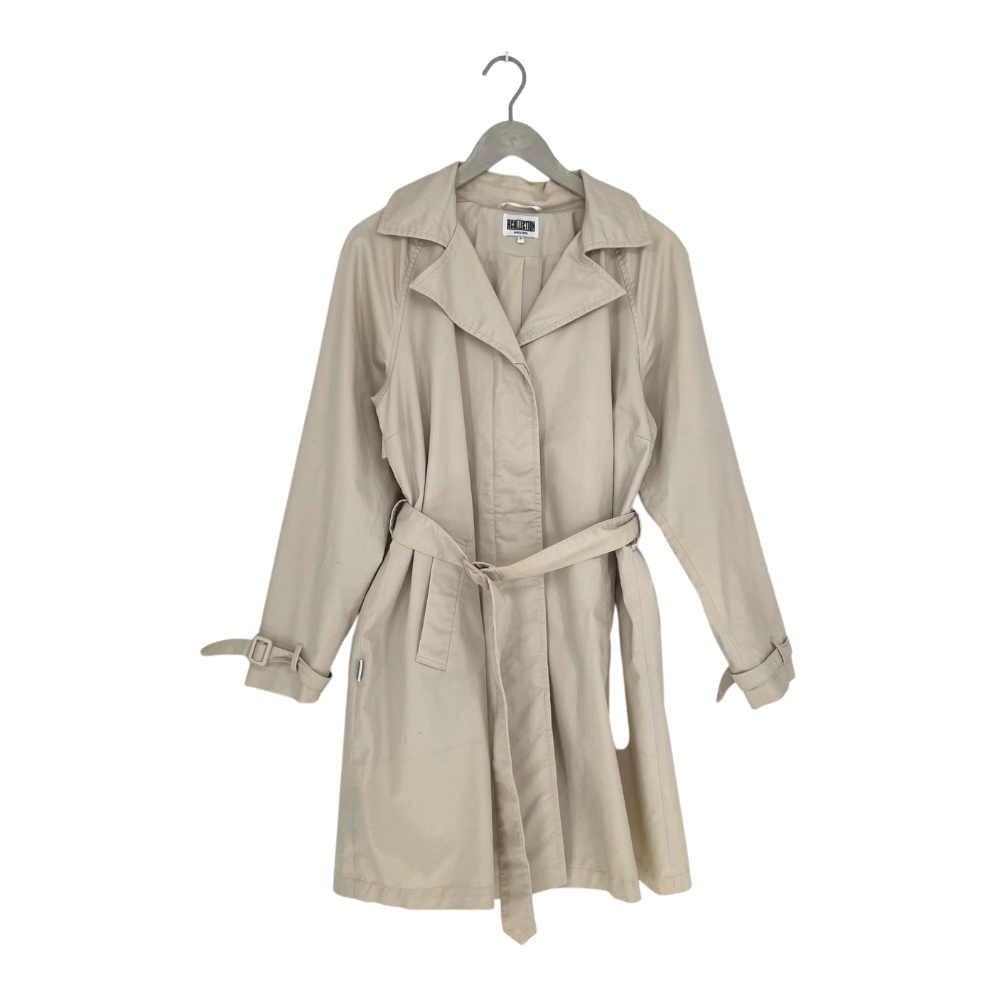 R-Collection trench coat, wheat | woman L