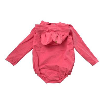 Metsola bear ear body, hot pink | 98/104cm