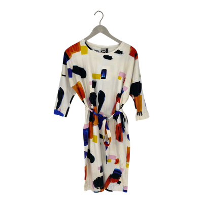 Papu belted tricot dress, cream | woman S