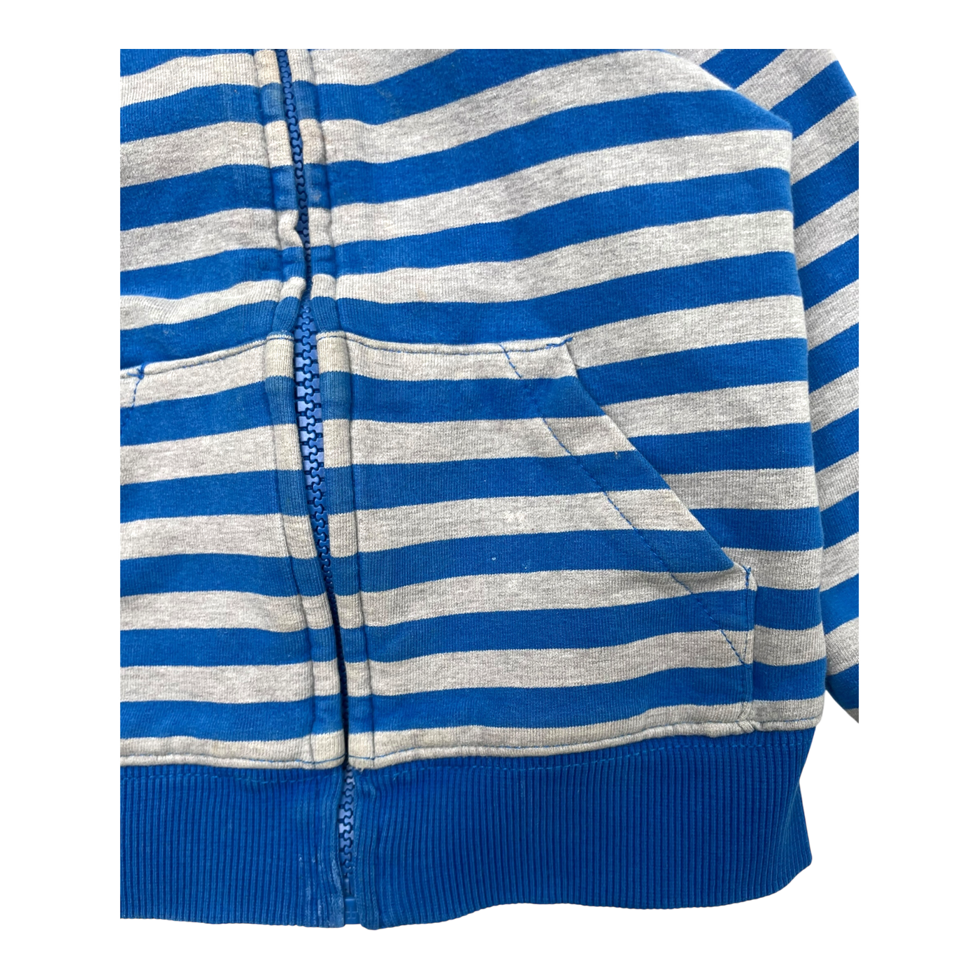 Marimekko zipper hoodie, stripes | 86cm