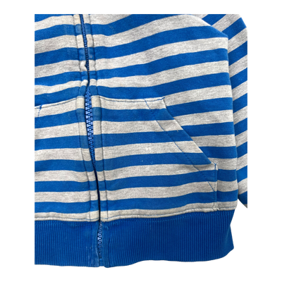 Marimekko zipper hoodie, stripes | 86cm