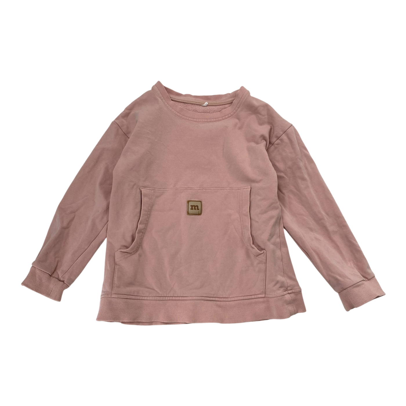 Metsola pocket sweatshirt, pink | 86/92cm